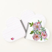 Schöne, realistische Rose. Notizblock (Innenseite)