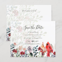 Schöne RED KARDINAL Birds Wedding