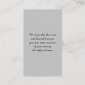 Schöne Red Orange Blue Green Bootkarte Visitenkarte (Rückseite)