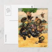 Schöne Rede Postkarte (Vorne/Hinten)