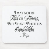 Schöne Redewendungen und Zitate Mousepad (Vorne)