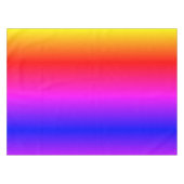 Schöne Regenbogen-Farben Tischdecke (Vorderseite (Horizontal))