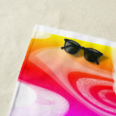 Schöne Regenbogen-Kunst Strandtuch (Beispiel)