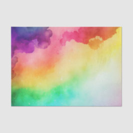 Schöne Regenbogenfarben Abstraktes Design Seidenpapier
