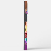 Schöne Regenbogenfarben Abstraktes Fraktal Kunst, Case-Mate iPhone Hülle (Rückseite / Rechts)