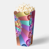 Schöne Regenbogenfarben Abstraktes Fraktal Kunst, Geschenkschachtel (Geplatzt)
