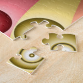 Schöne Regenbogenfarben Abstraktes Fraktal Kunst,  Puzzle (Seite)