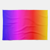 Schöne Regenbogenfarben - schön Geschirrtuch (Horizontal)