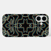 Schöne Regenbogenfarbene Band Rollen Muster Kunst Case-Mate iPhone Hülle (Rückseite (Horizontal))