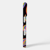 Schöne Regenbogenfarbene Bandverdrehungen Muster K Case-Mate iPhone Hülle (Rückseite / Rechts)