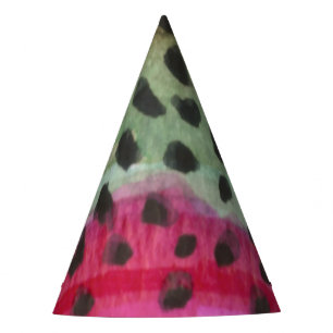 Schöne Regenbogenforelle-Kunst Partyhütchen