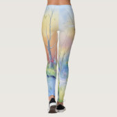 Schöne Regenbogenschutzausrüstung Leggings (Rückseite)
