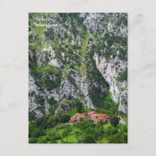 Schöne Region Nordspanien Asturien Postkarte