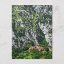 Schöne Region Nordspanien Asturien Postkarte