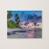 Schöne Reise durch den tropischen Strand Puzzle (Horizontal)