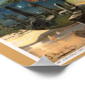 Schöne Reisen nach Irland Poster (Ecke)