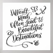 Schöne Reiseziele Poster (Vorne)