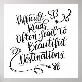 Schöne Reiseziele Poster