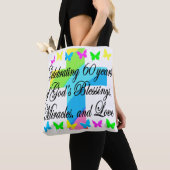 SCHÖNE RELIGIÖSE 60. GEBURTSTAG TASCHE (Von Nahem)