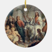 Schöne religiöse Szene Keramik Ornament (Hinten)