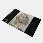 Schöne Renaissance-Tür von Maison De Bois Fußmatte (Schrägansicht)