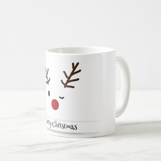 Schöne Rentiere Kaffeetasse (VorderseiteRechts)