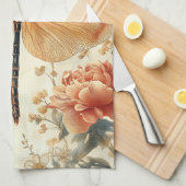 Schöne Retro-Dragonfly, Schmetterling Geschirrtuch (Viertel Falte)