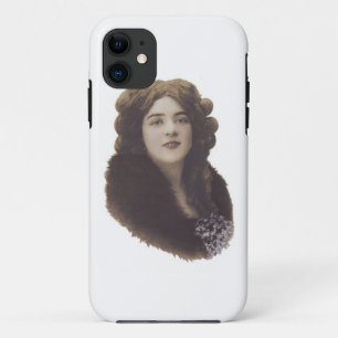 Schöne Retro-Frau Case-Mate iPhone Hülle
