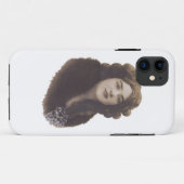 Schöne Retro-Frau Case-Mate iPhone Hülle (Rückseite (Horizontal))