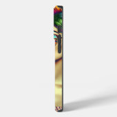 Schöne Retro Pop Kunst, Dichtung und Musik Case-Mate iPhone Hülle (Rückseite / Links)
