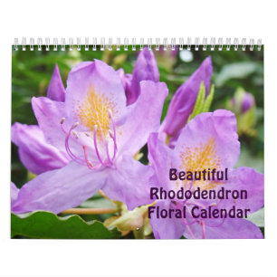 Schöne Rhododendren Kalender