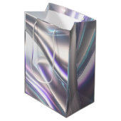 Schöne Riesensack und einzigartige Geschenktasche Mittlere Geschenktüte (Vorderseite Schrägansicht)