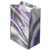 Schöne Riesensack und einzigartige Geschenktasche Mittlere Geschenktüte (Rückseite Schrägansicht)