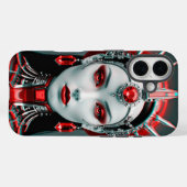 Schöne Roboterweibchen der Zukunft Case-Mate iPhone Hülle (Rückseite (Horizontal))