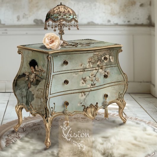 Schöne Romantik, elegantes Portrait Blumenblossom Seidenpapier