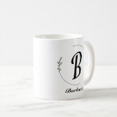 Schöne romantische Frühjahrs-Black Girls-Blume Kaffeetasse (VorderseiteRechts)