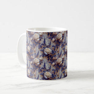 Schöne romantische Frühlings-Lila-Mädchenhaft Lave Kaffeetasse