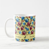 Schöne romantische Frühlingsbäume Girl Blume Kaffeetasse (Links)