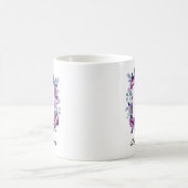 Schöne romantische Frühlingsbäume Girl Blume Kaffeetasse (Mittel)