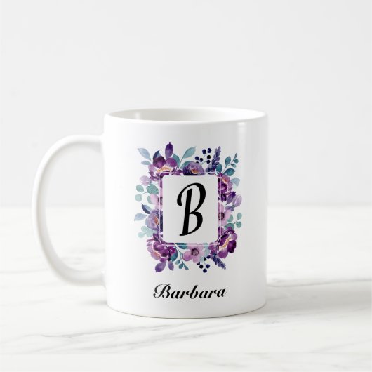 Schöne romantische Frühlingsbäume Girl Blume Kaffeetasse (Links)