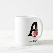 Schöne Romantische Frühlingsmädagogische Blume Kaffeetasse (VorderseiteRechts)