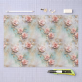 Schöne romantische Rosatönen Romantische Rose Seidenpapier (Handwerk)