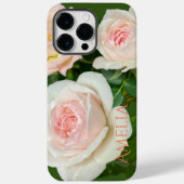 Schöne romantische Rosen in weißem Rosa Case-Mate iPhone Hülle (Rückseite)