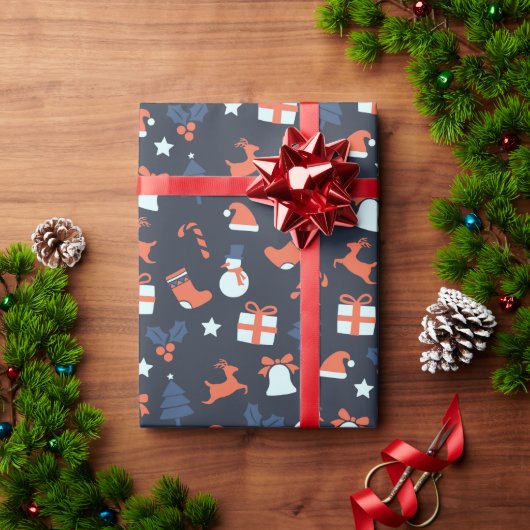 Schöne Romantische Urlaubsparty Geschenkpapier (Feiertagsgeschenk)