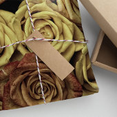 Schöne romantische Vintage Rose Seidenpapier