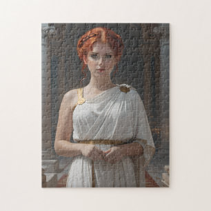 Schöne römische Frau Puzzle