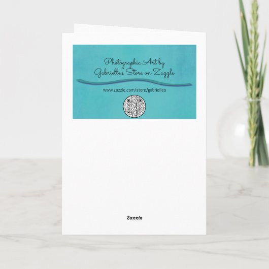 Schöne Rooster Chicken Art Note Card Karte (Rückseite)