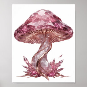 Schöne rosa abstrakte Kunst moderne Gestaltung Poster