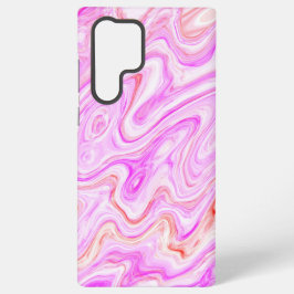 Schöne rosa Abstrakte Marmortextur Samsung Galaxy Hülle