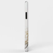 Schöne rosa Bäume und weiße Hydrangeas Case-Mate iPhone Hülle (Hinten/Rechts)